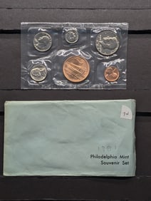 1981-P U.S. Souvenir Mint 5 Coin Set in OGP