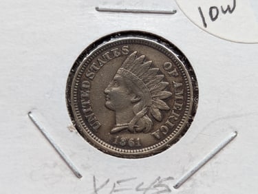 1861 Indian Head Cent