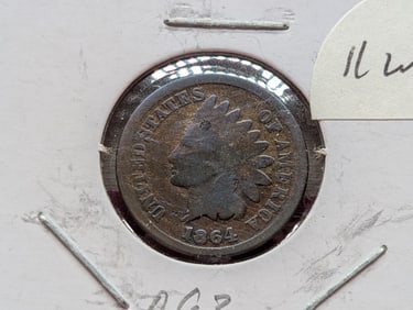 1864 Indian Head Cent