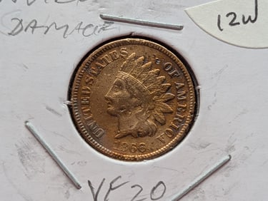 1866 Indian Head Cent