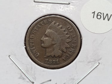 1871 Indian Head Cent