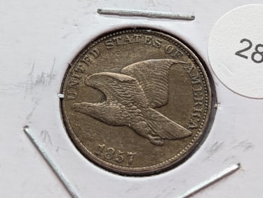 1857 Flying Eagle Cent, High Grade