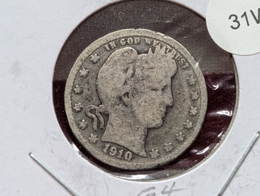1910 Barber Quarter