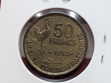 1953 France 50 Francs