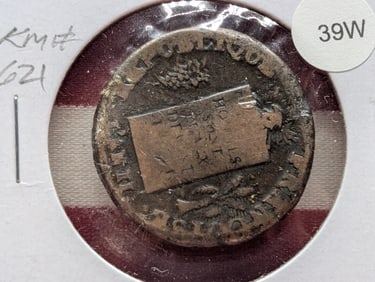 1793 France 2 Sols, KM#621 -G4