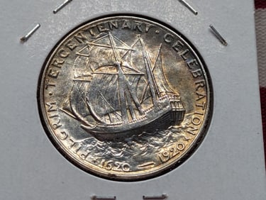 1920 Pilgrim Tercentenary Half Dollar Classic Commemorative Coin
