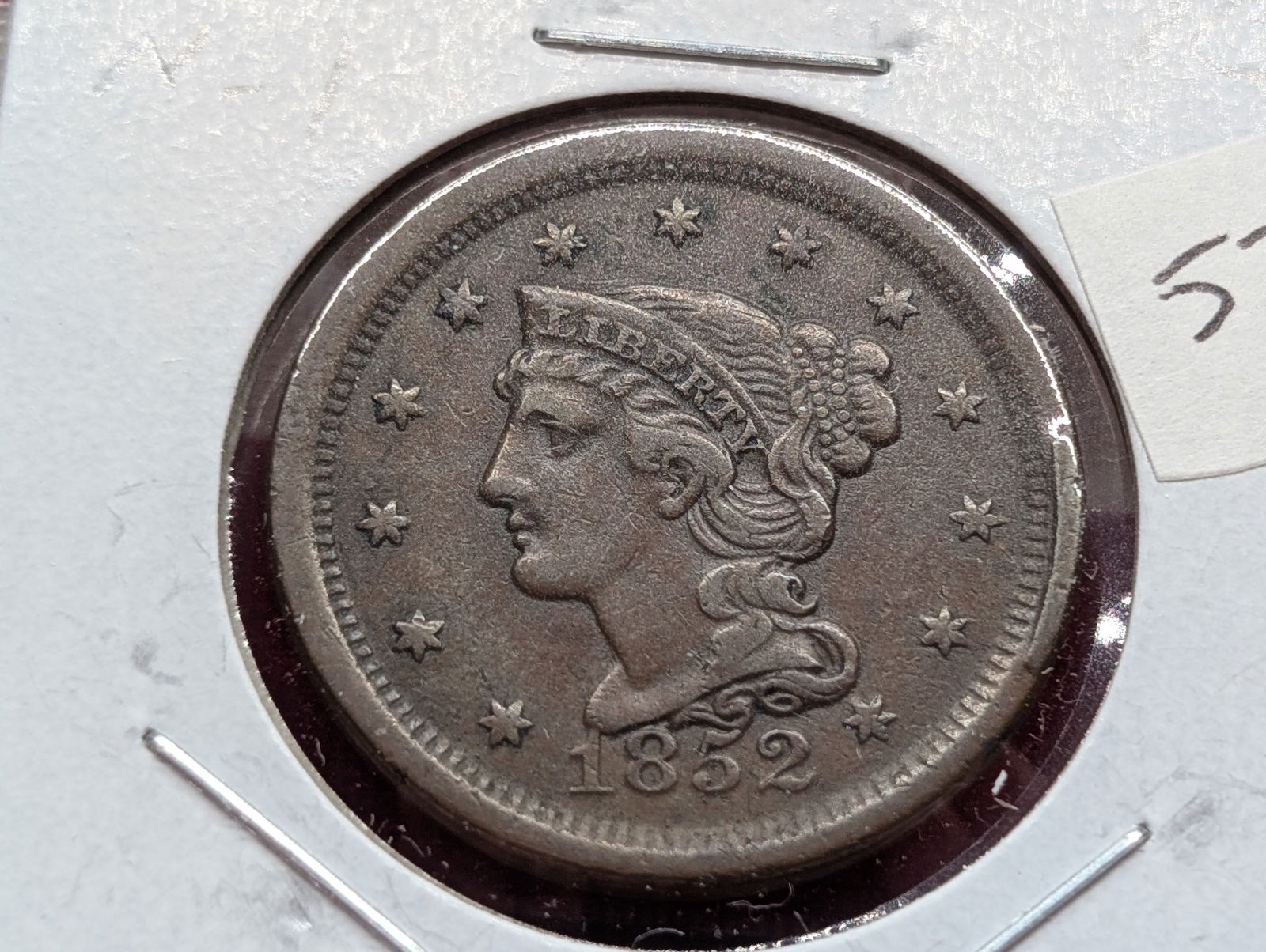 1852 U.S. Large Cent (1 of 3)