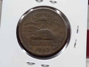 1943, 20 Centavos, Mexico