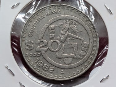 1982, 20 Pesos, Mexico