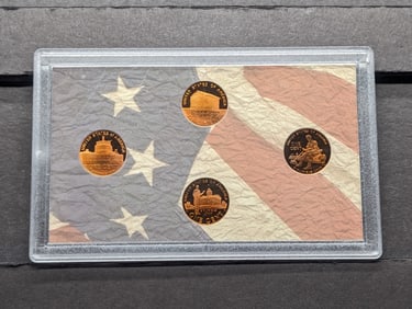 2009-S U.S. Mint Lincoln Cent 4-Coin Bicentennial Proof Set, No  Box
