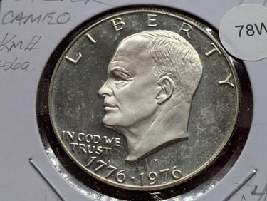 1976-S Silver Eisenhower Dollar PR  40% Silver