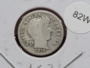 1915-S Barber Dime