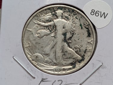 1927-S Walking Liberty Half Dollar