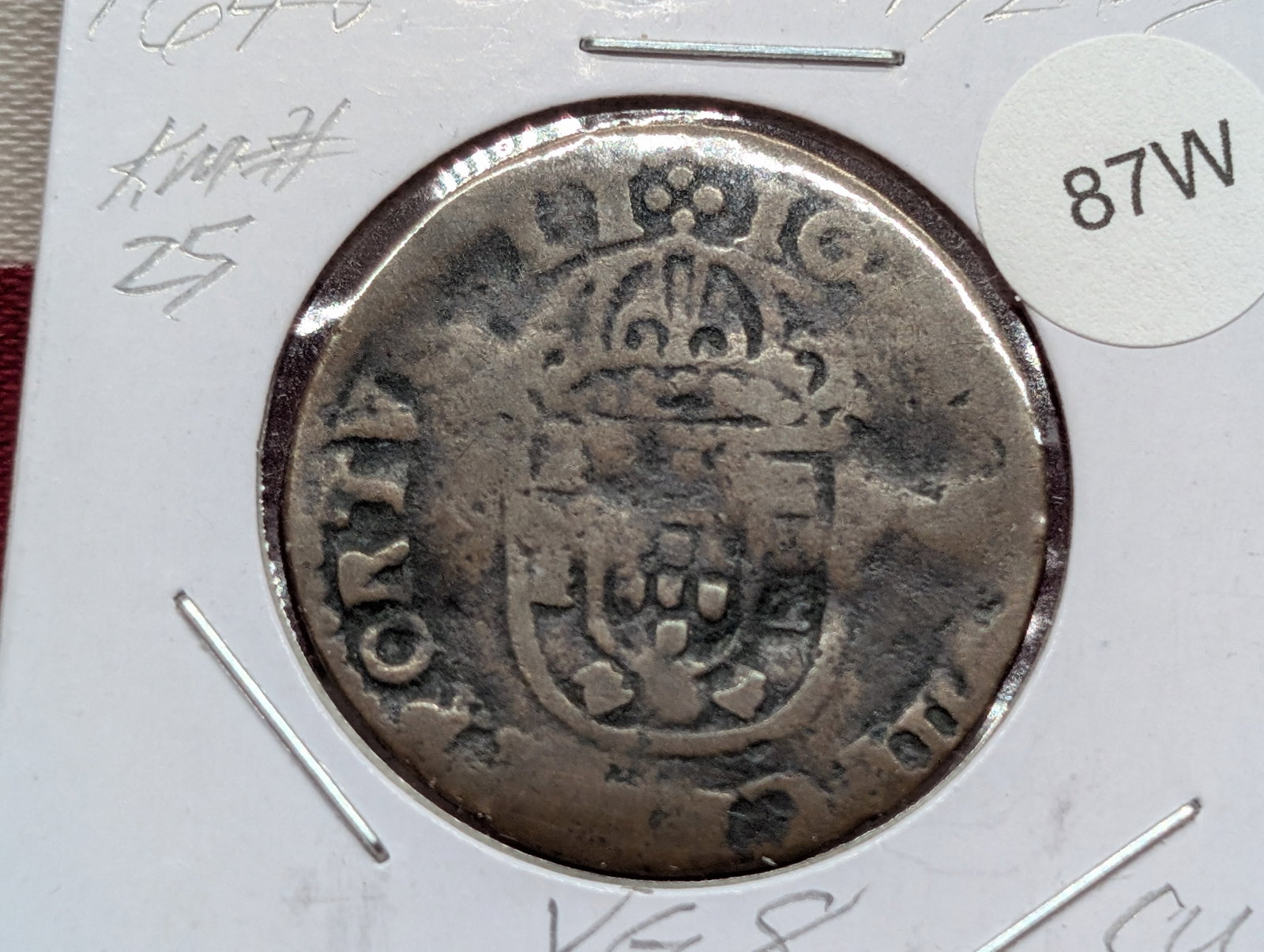 1640 Portugal 3 Reis Krause# 26: 1640 Portugal 3 Reis Krause# 26