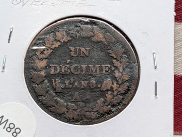 1799-A France Decime LAN-G4