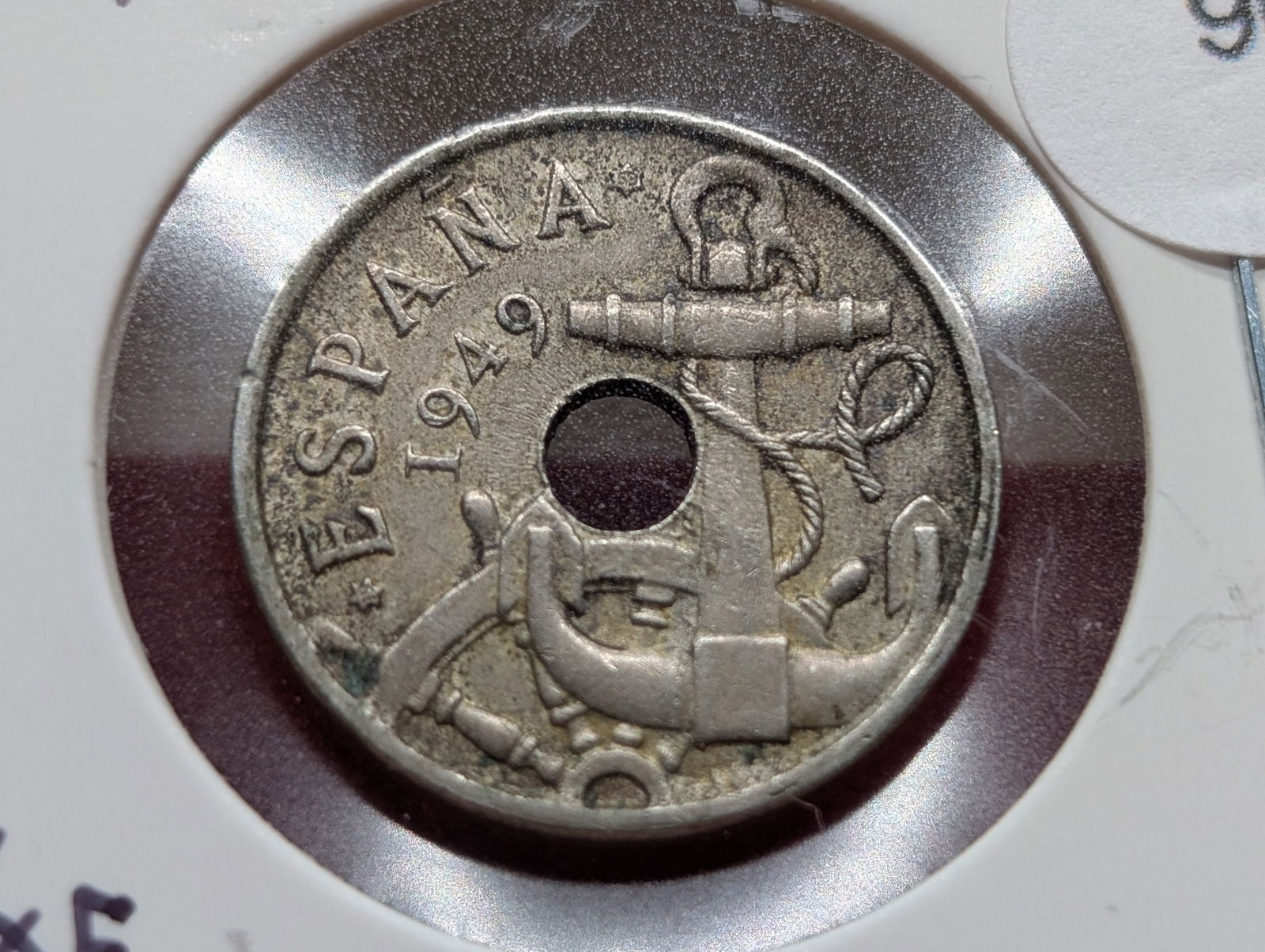 1949, (53) 50 Centimos, Spain (1 of 3)