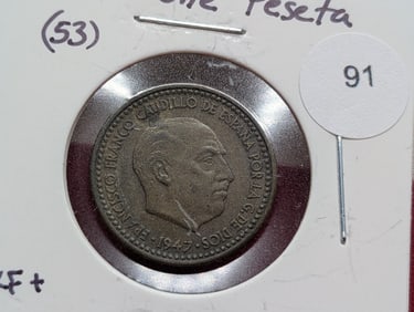 1947, (53) One Peseta, Spain