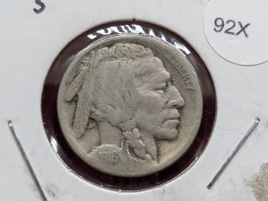 1916-S Buffalo Nickel - F