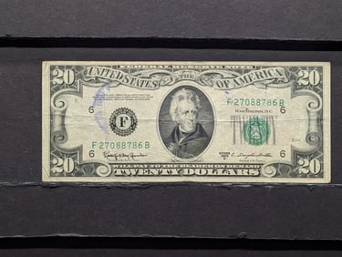 1950-D Twenty Dollar Federal Reserve Note