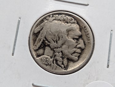 1924-S Buffalo Nickel - F