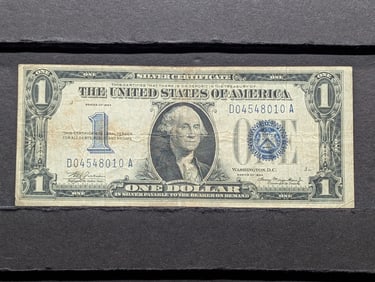 1934 One Dollar Silver Certificate