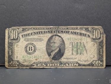 1934-A Ten Dollar Federal Reserve Note