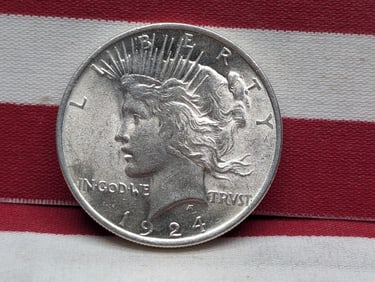 1924 Peace Dollar