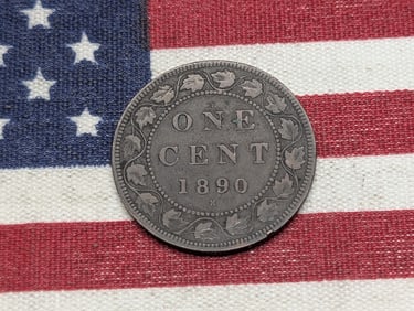 1890 H Canada One Cent