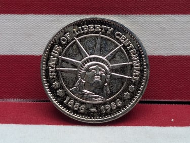 1886 - 1986 100th Anniversary Statue of Liberty Centennial Medal