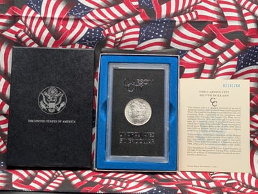 1882-CC Morgan Dollar GSA Package