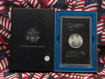 1883-CC Morgan Dollar GSA Package: 1883-CC Morgan Dollar GSA