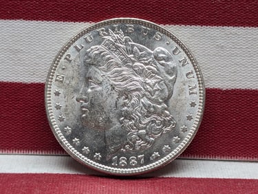 1887 Morgan Dollar