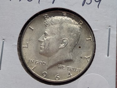 1964-D BU 90% Silver Kennedy Half Dollar