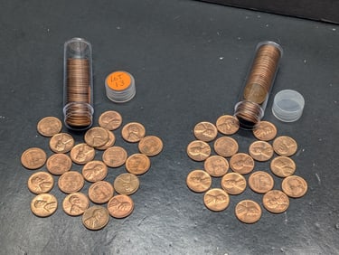 100 - 1940's & 1950's Lincoln Wheat Cents Mostly BU