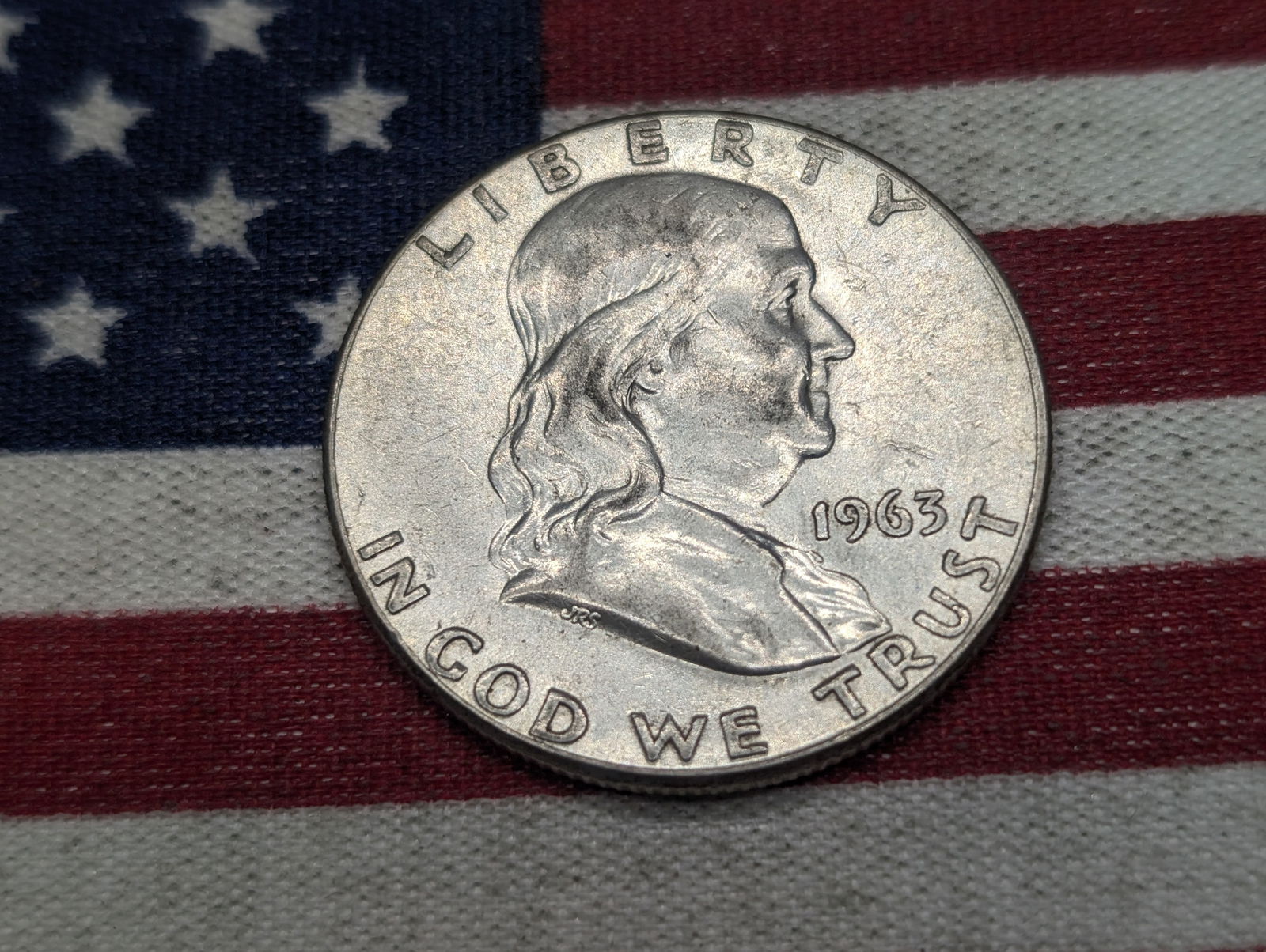1963-P Franklin Half Dollar (1 of 2)