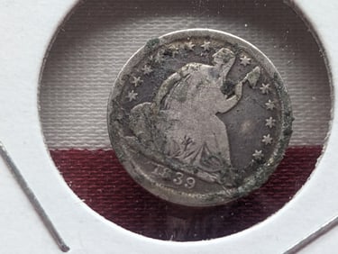 1839-O Seated Half Dime