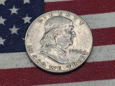 1954-P Franklin Half Dollar