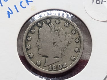 1902 Liberty V Nickel