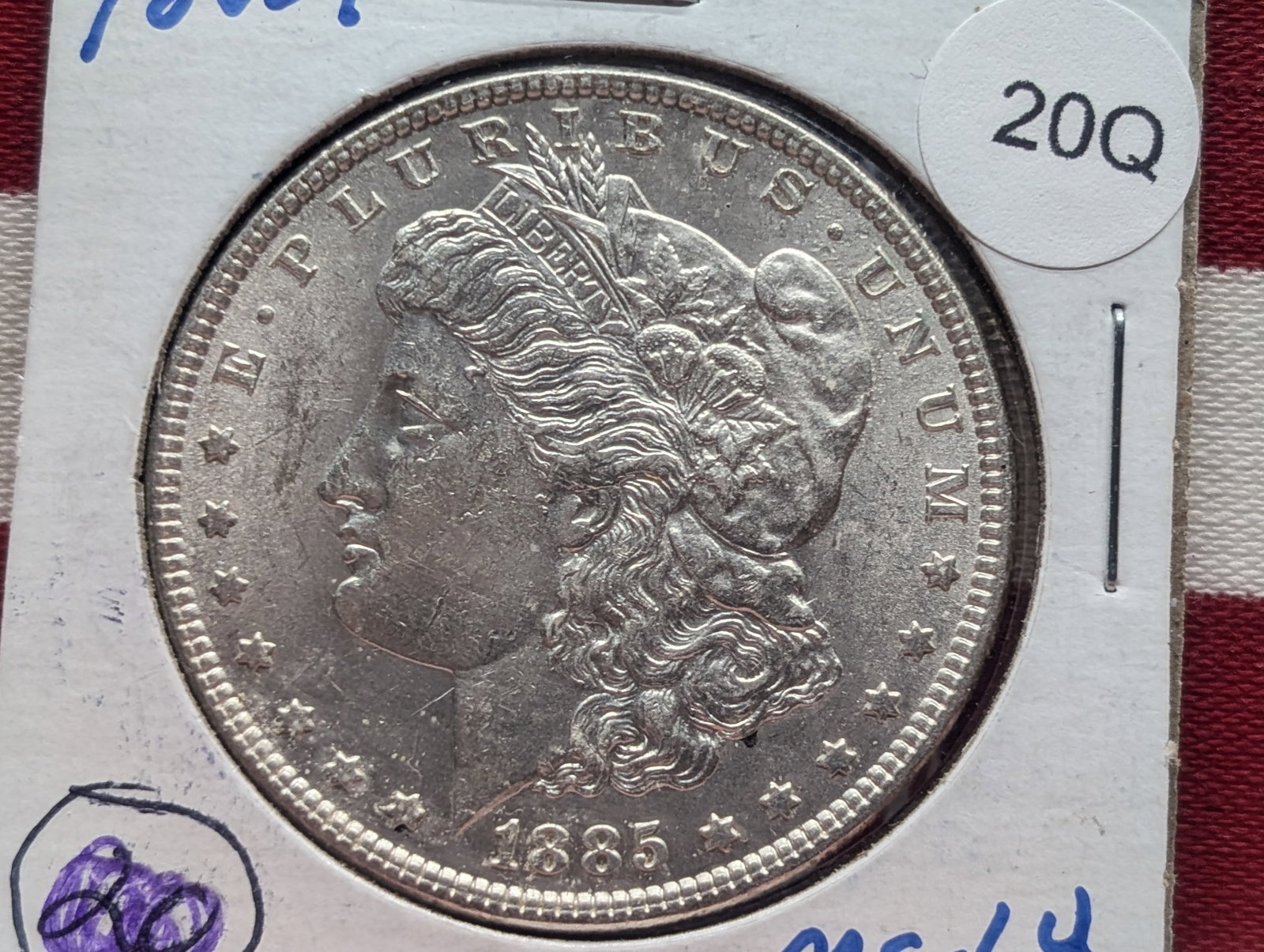 1885-P Silver Morgan Dollar MS: 1885-P Silver Morgan Dollar MS
