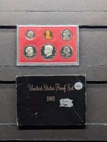 1981-S Complete Type 2 Proof Set
