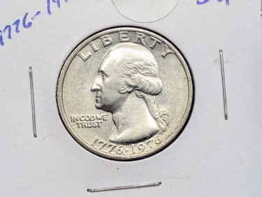 1776 - 1976-P Washington Quarter