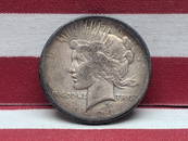 1921 Key Date Peace Dollar  XF