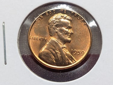 1959-P Lincoln Memorial Cent