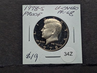 1978-S "Proof" Ultra-Cameo Kennedy Half Dollar
