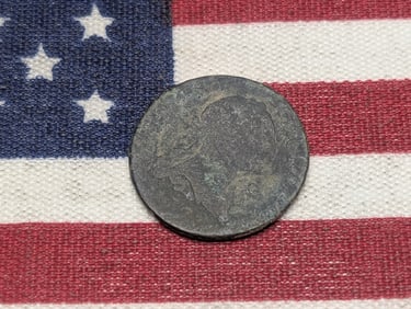 1600-1700, 2 Maravedis, Nice Bust, Pirate Era Coin, Over 300 Years Old