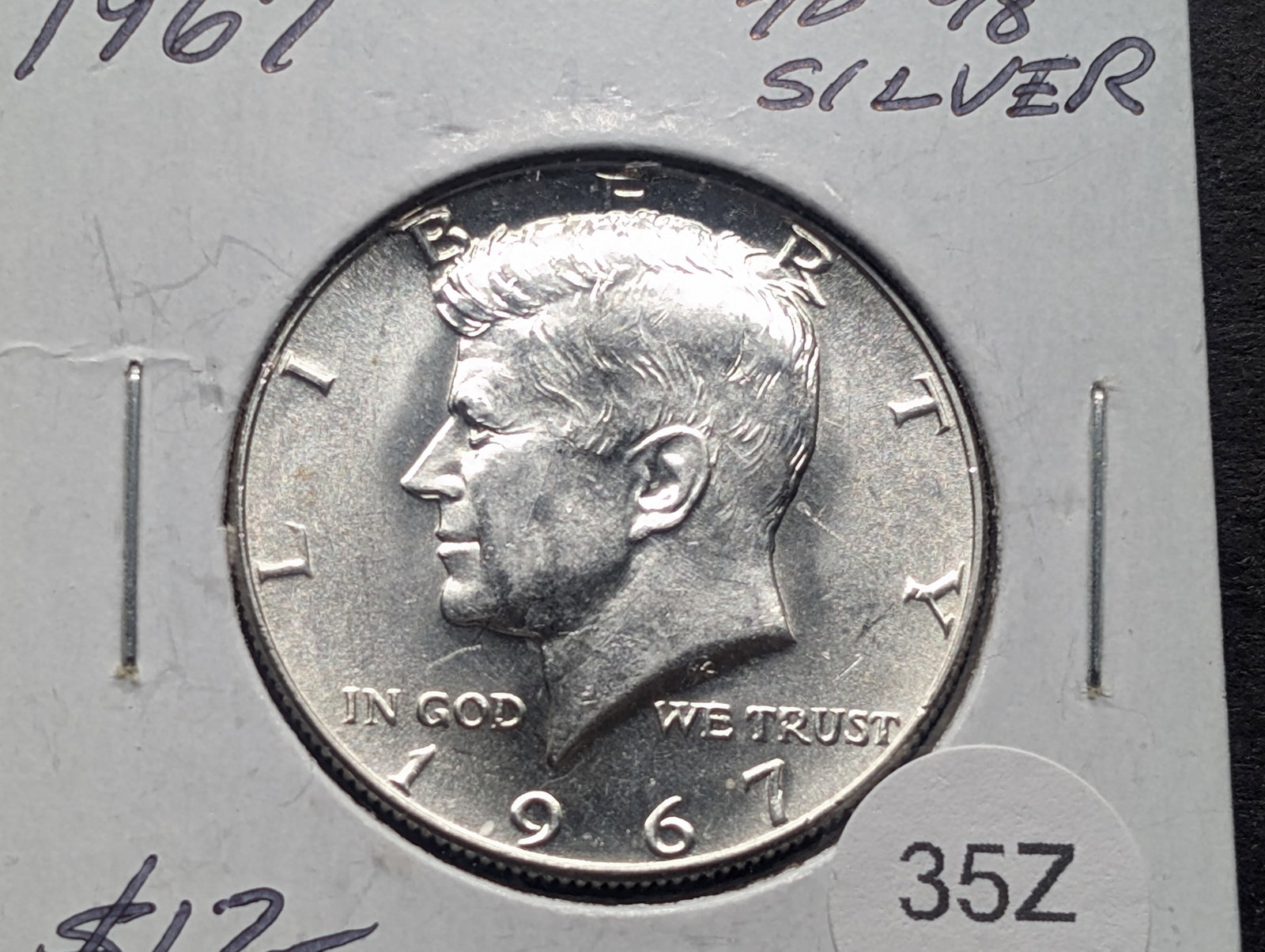 1967 40% "Silver" Kennedy Half Dollar: 1967 40% "Silver" Kennedy Half Dollar