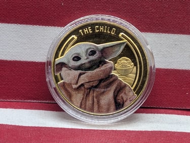 Baby Yoda, Star Wars, Token, BU-New, Novelty, Great Gift!