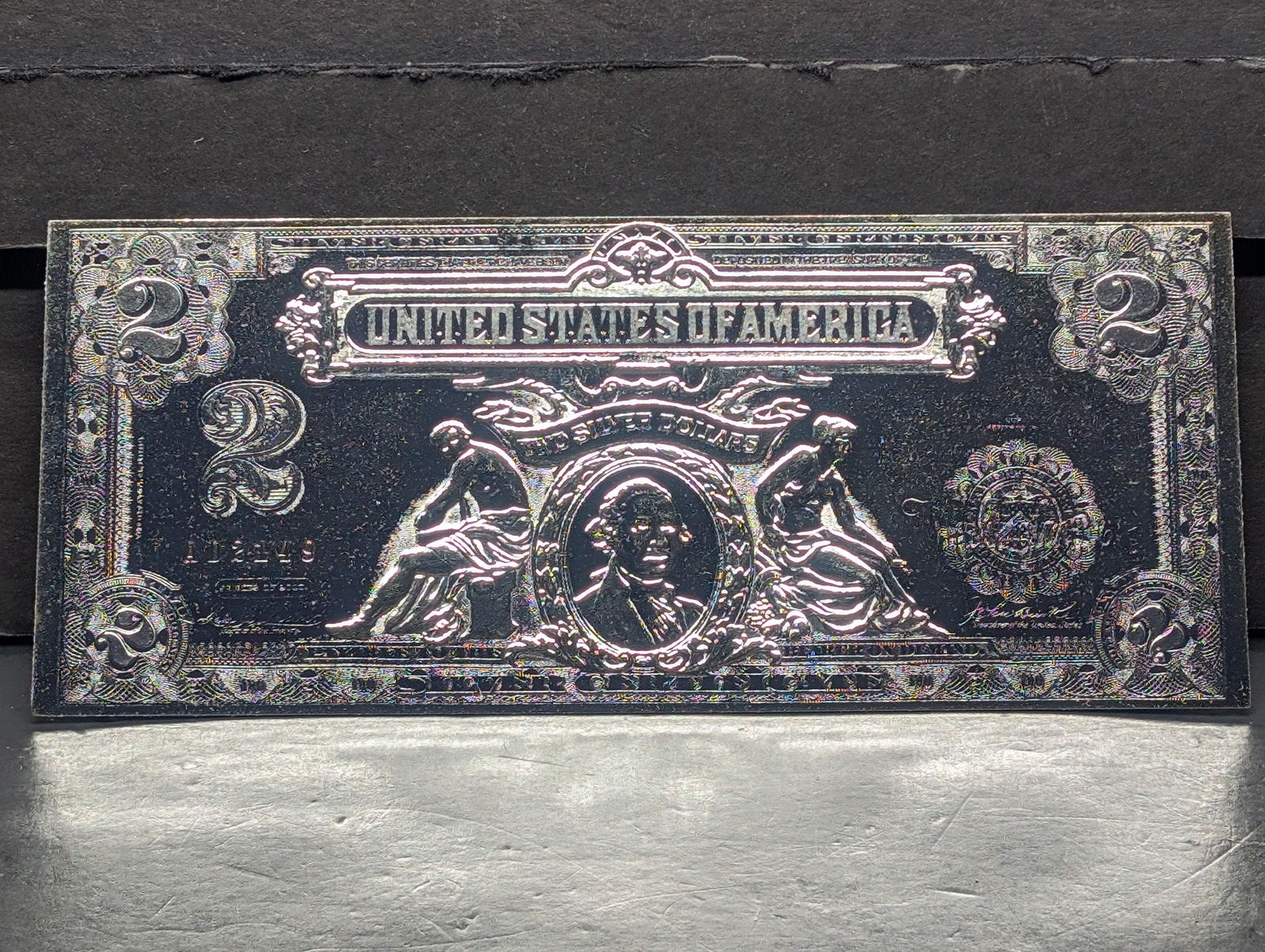 1899 COPY Two Dollar Silver Certificate (1 of 2)