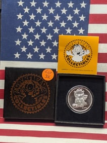Garfield Collectible 1 Ounce .999 Fine Silver Round
