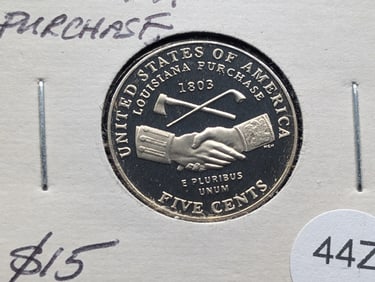 2004-S "Proof" Louisiana Purchase Jefferson Nickel